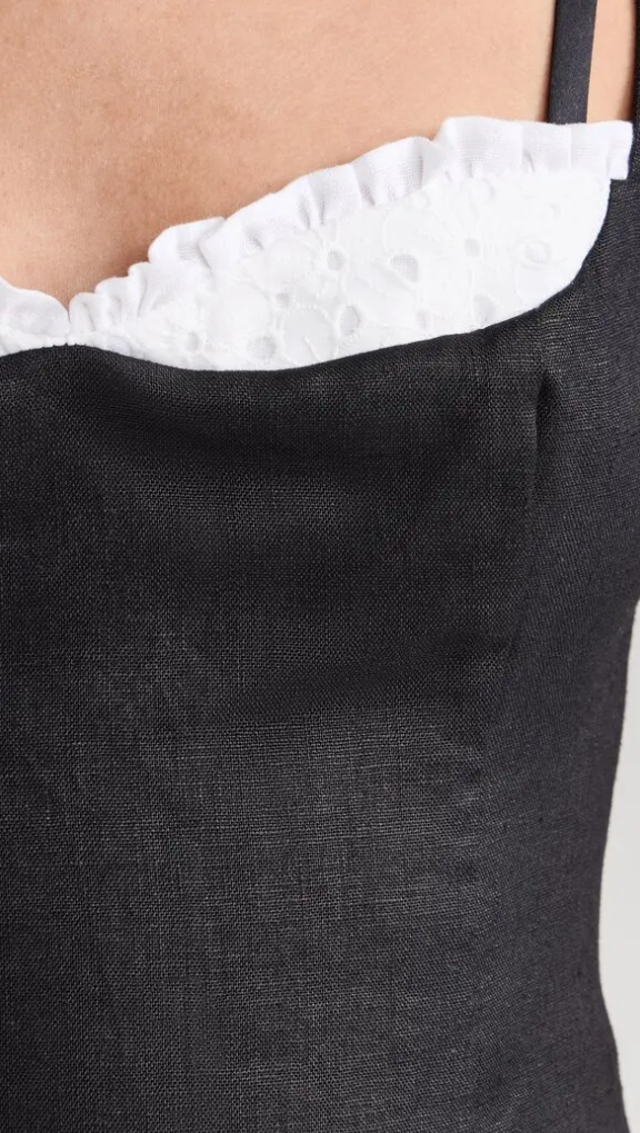 NEW* REFORMATION Lovella Linen Mini Dress - Size 2