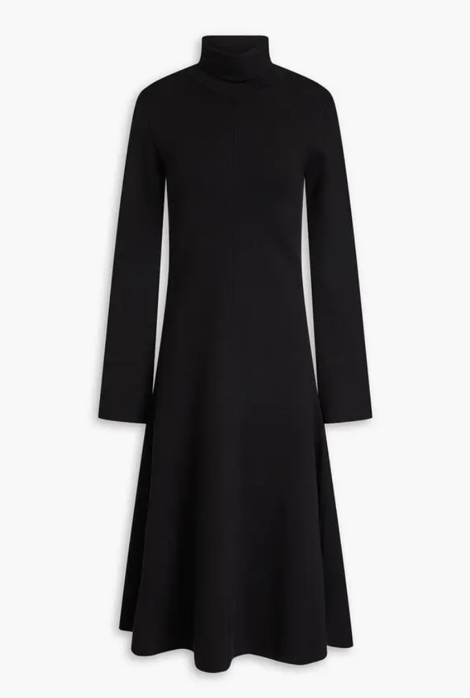 New* JOSEPH
Silk-Wool Blend Midi Dress - Size M