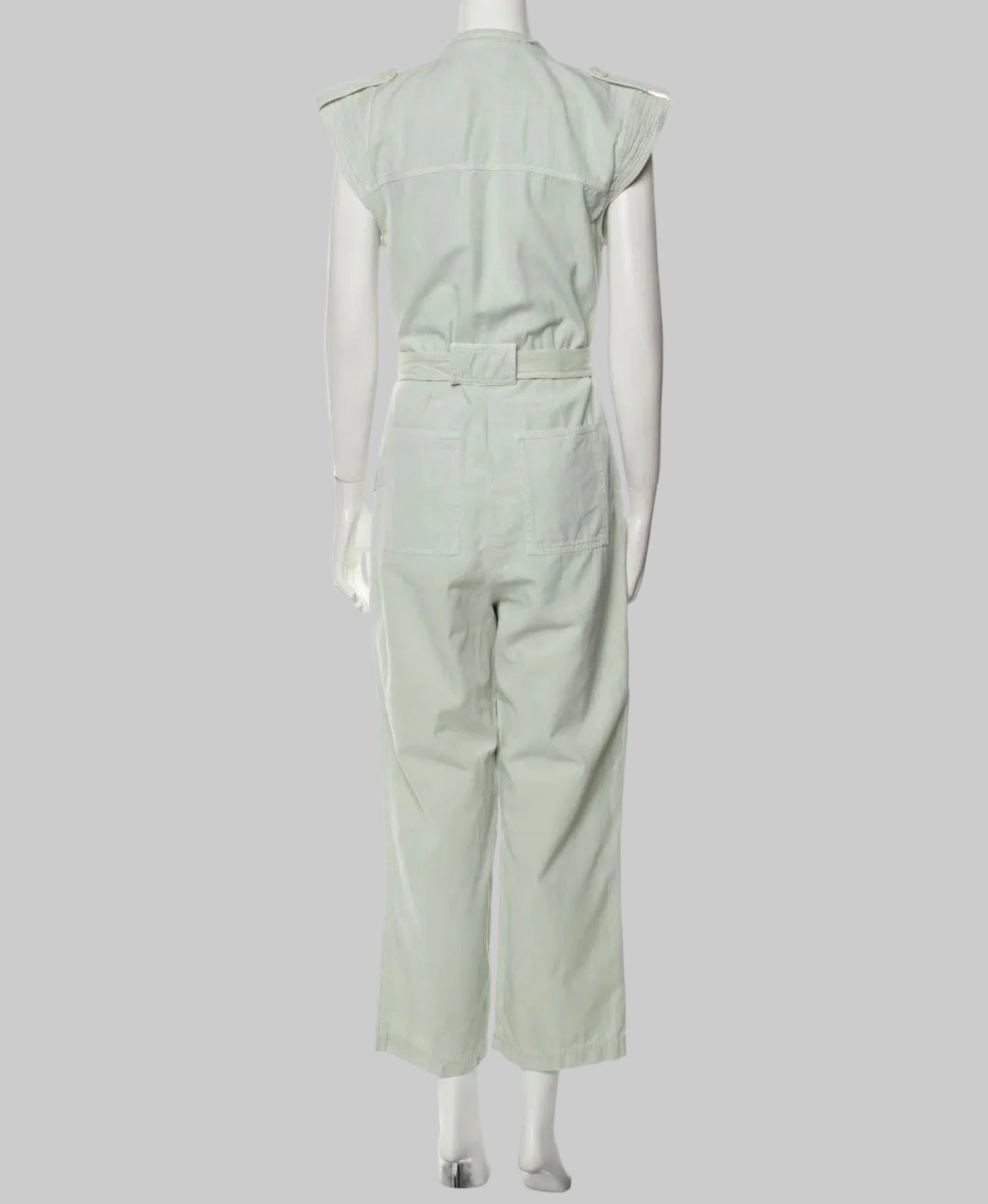 SANDRO Mint Green Jumpsuit - Size S