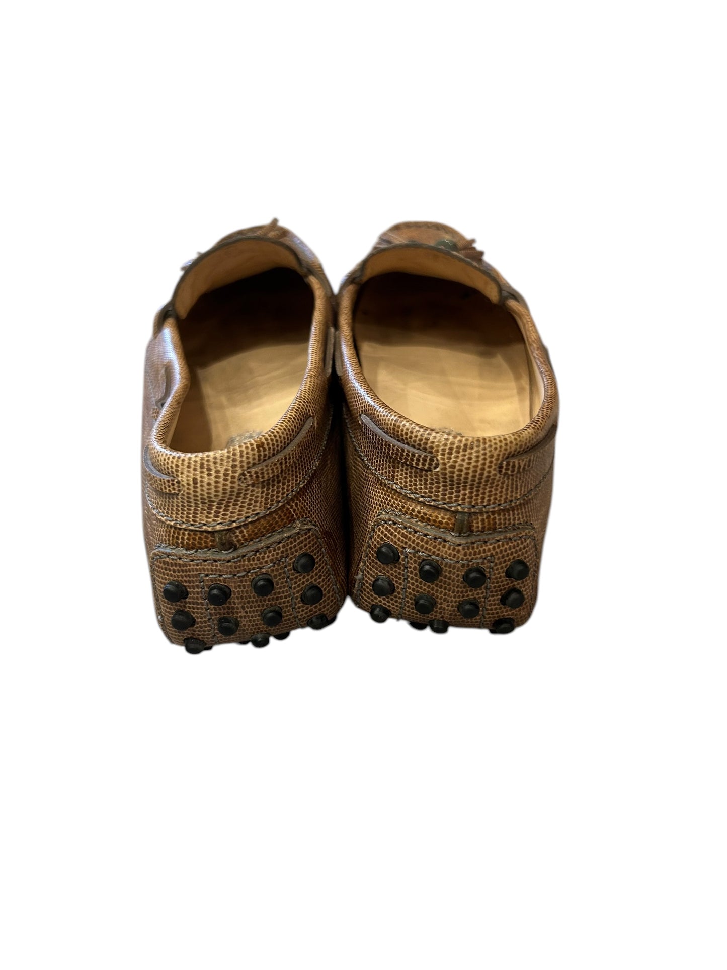 TODS Lizard Loafers - Size 36.5