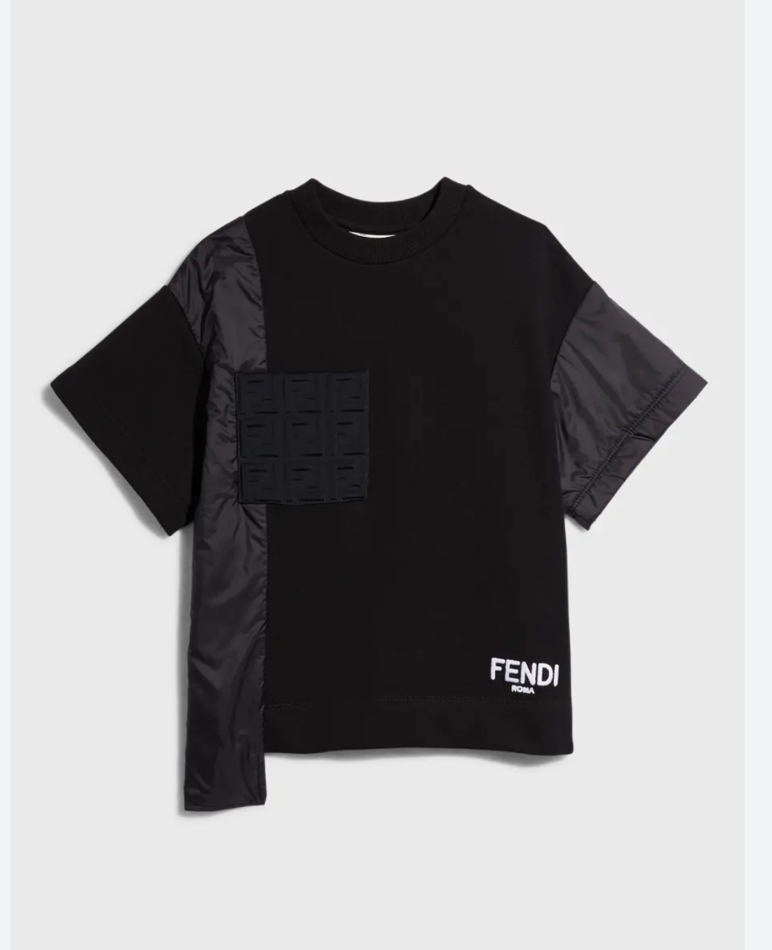 FENDI Mixed Media T-Shirt - Size S
