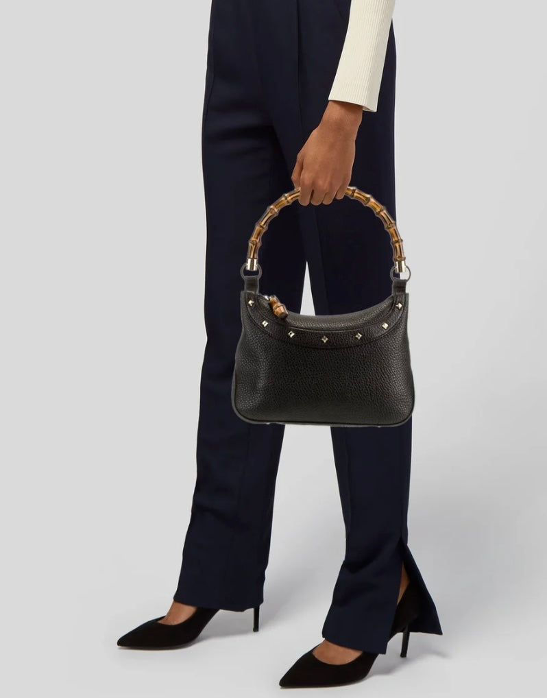 GUCCI Anita Bamboo Shoulder Bag