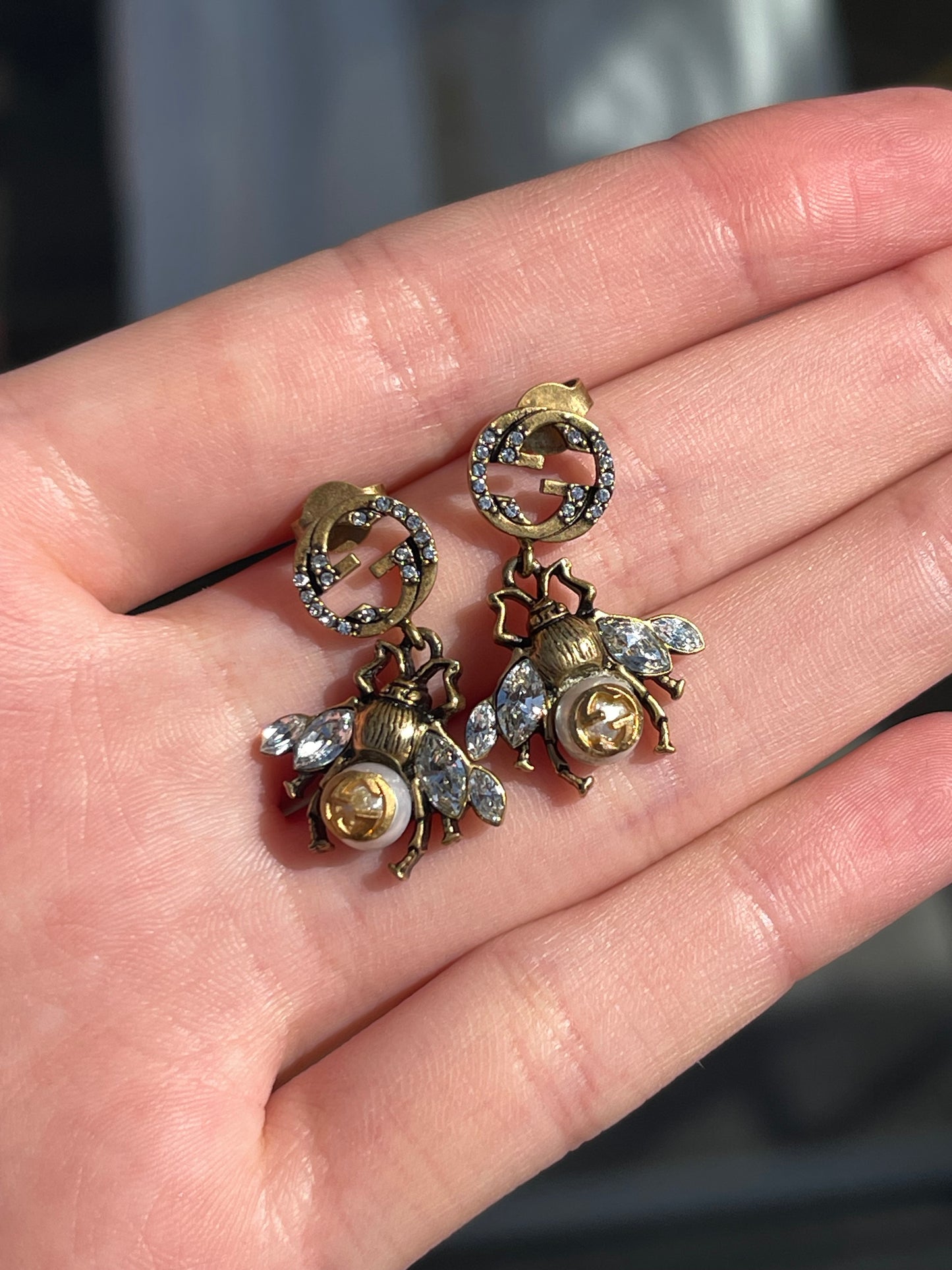 Gucci Bee Earrings