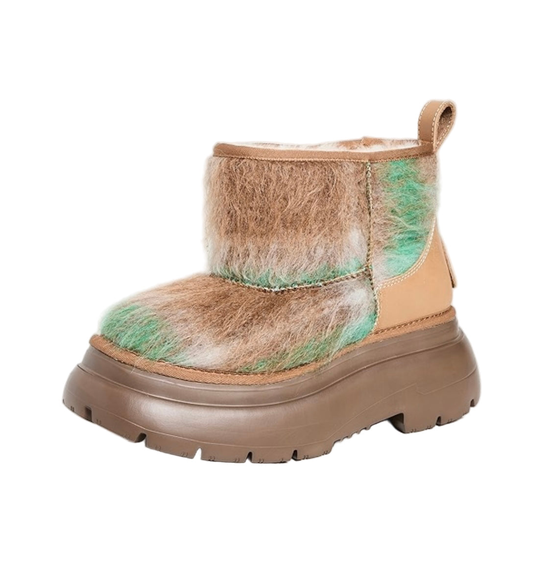 R13 Chunky Shearling Boots - Size 8