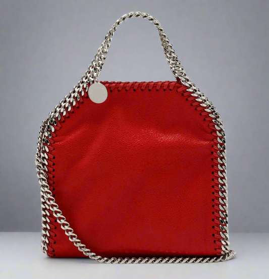 STELLA MCCARTNEY Red Falabella Mini