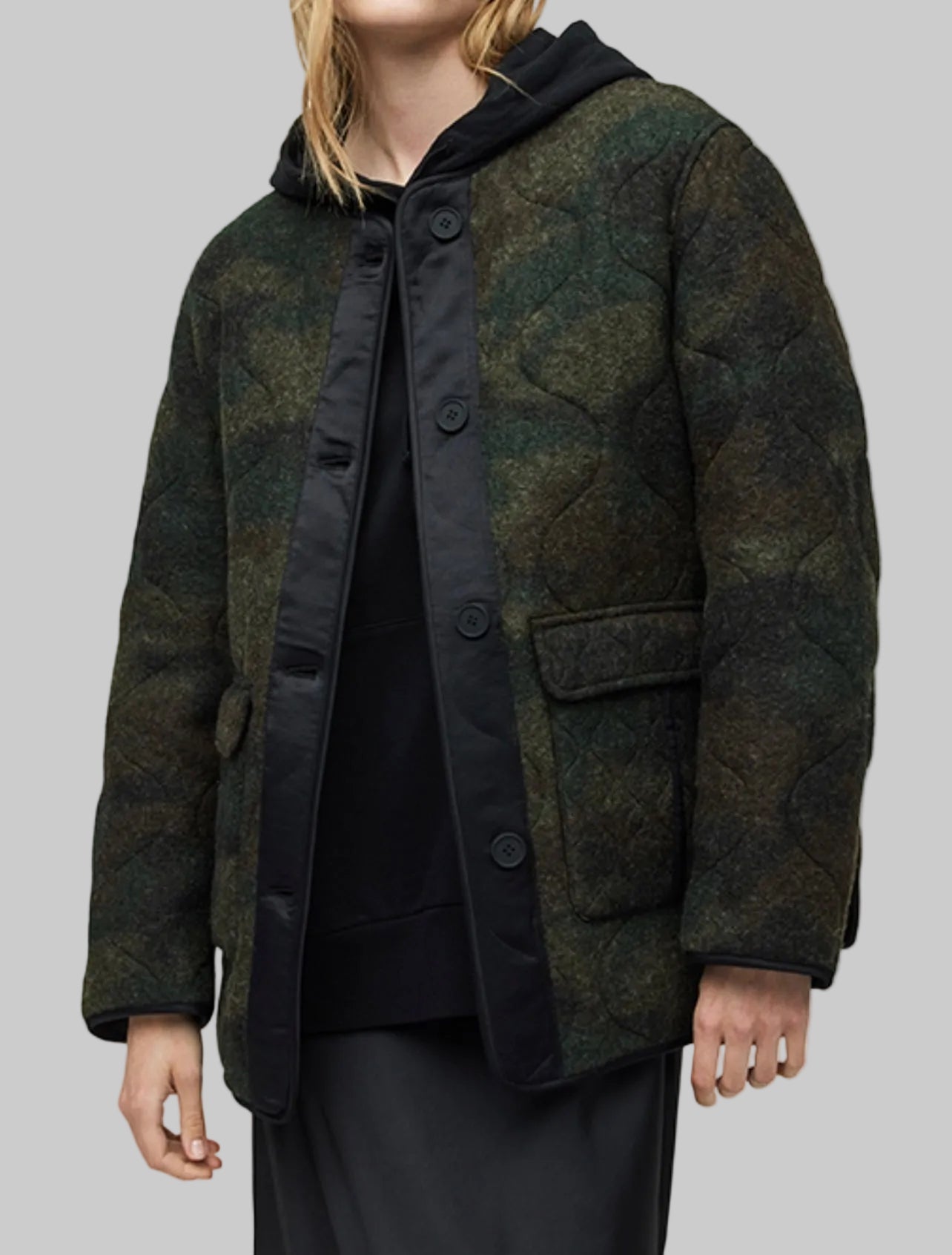 ALLSAINTS - Camo Jacket - Size 12