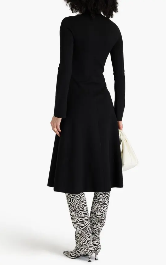 New* JOSEPH
Silk-Wool Blend Midi Dress - Size M