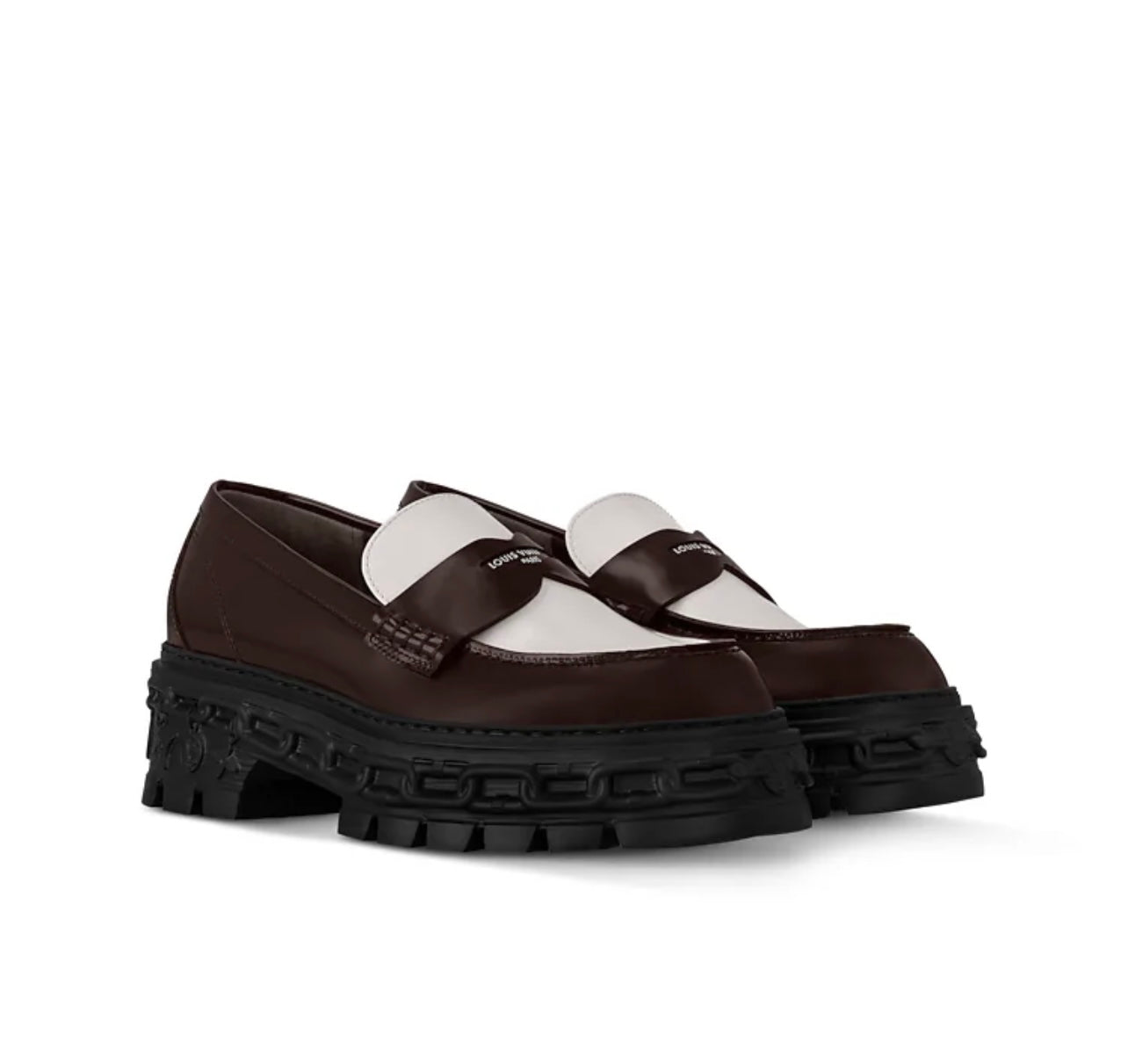 LOUIS VUITTON Record Loafer - Size 40