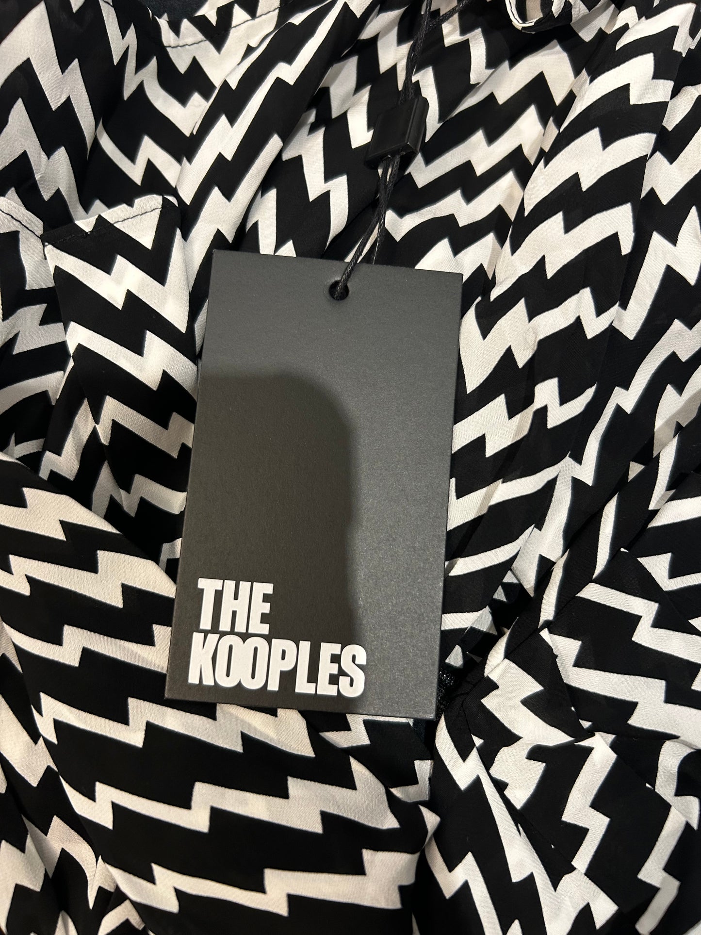 NEW* THE KOOPLES BNW Patterned Mini Dress - Size 2