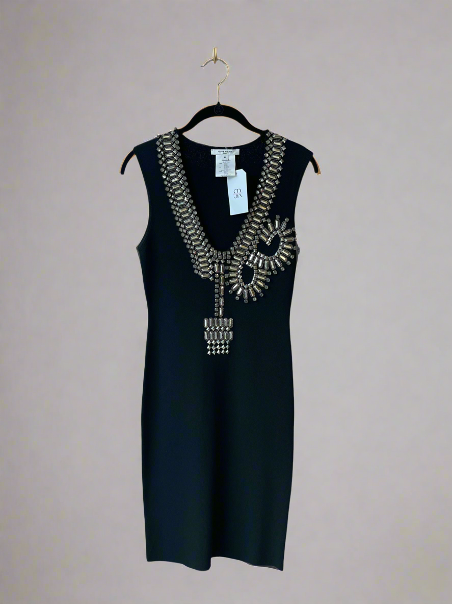 GIVENCHY Rhinestone Embellished Dress - Size M