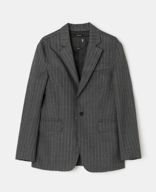 R13 Shrunken Raw Cut Blazer - Size S