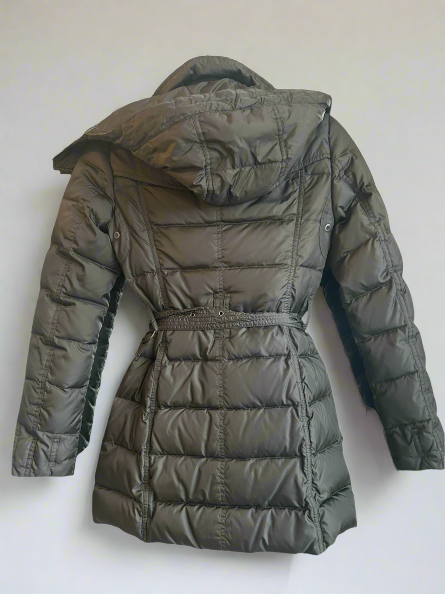 BURBERRY BRIT Black Quilted Jacket - Size 2
