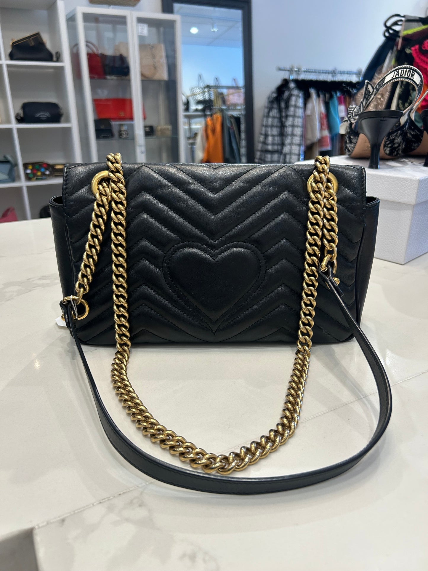 GUCCI Running GG Marmont Small