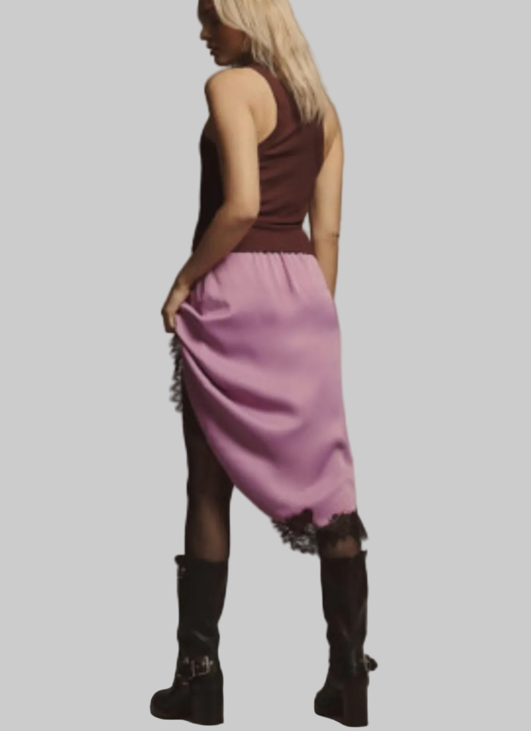 ANTHROPOLOGIE Mixed Media Dress - Size xs