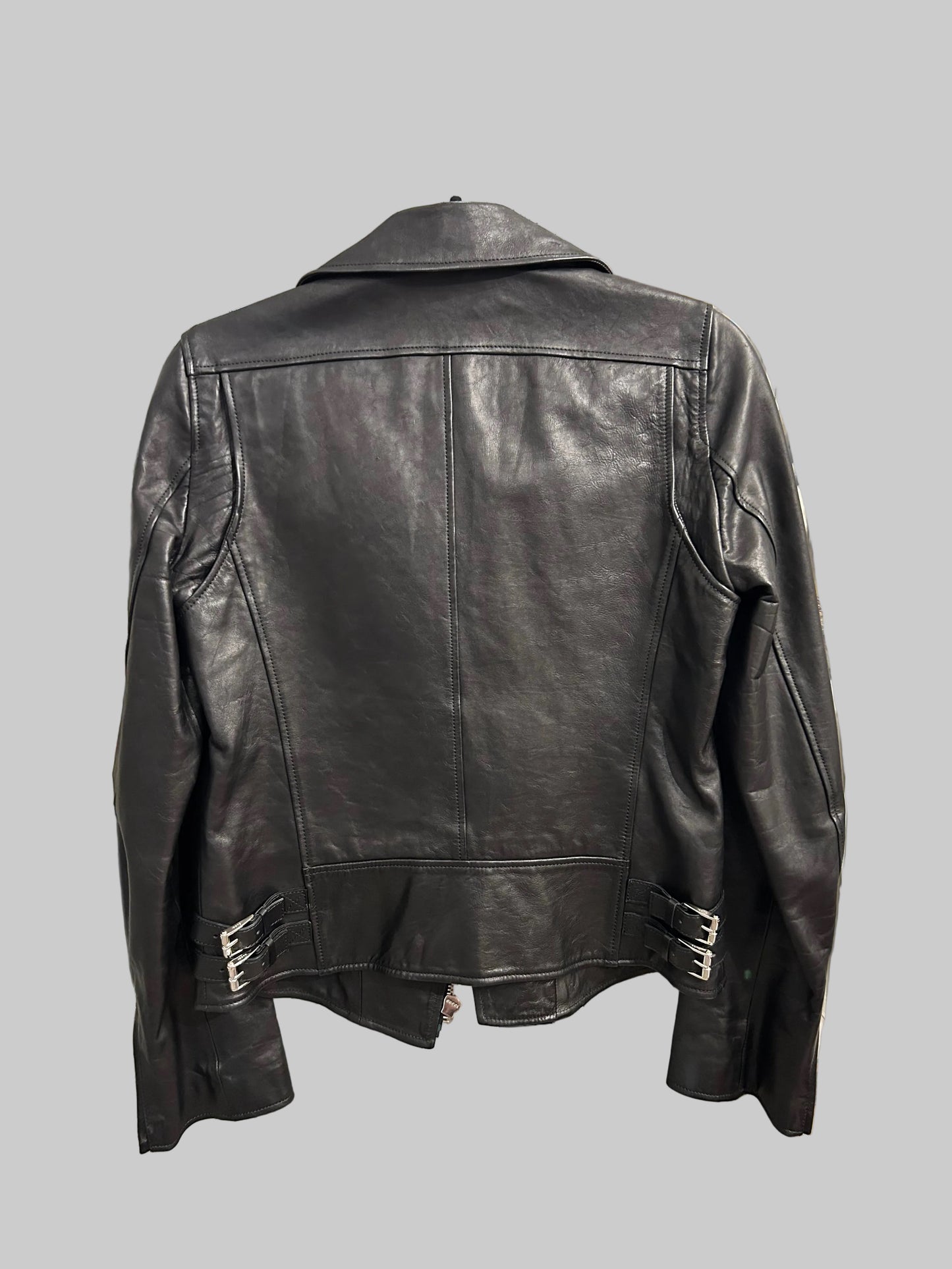 GUCCI Leather Biker Jacket - Size 38