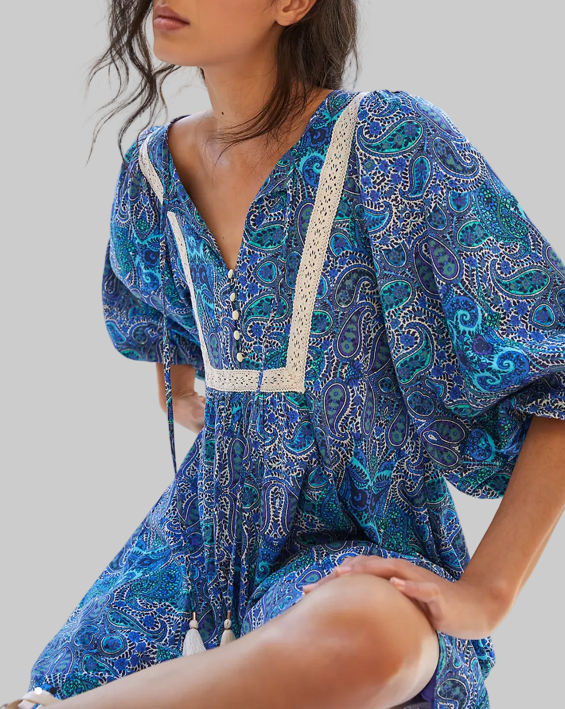 ANTHROPOLOGIE Lissa Romper - Size M
