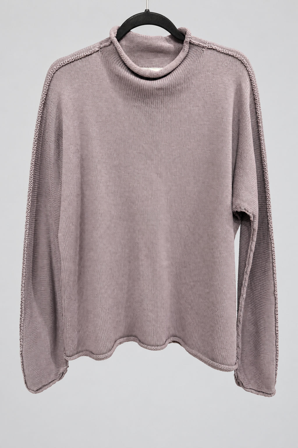 FRANK & EILEEN Rolled Funnel Neck Sweater - Size M