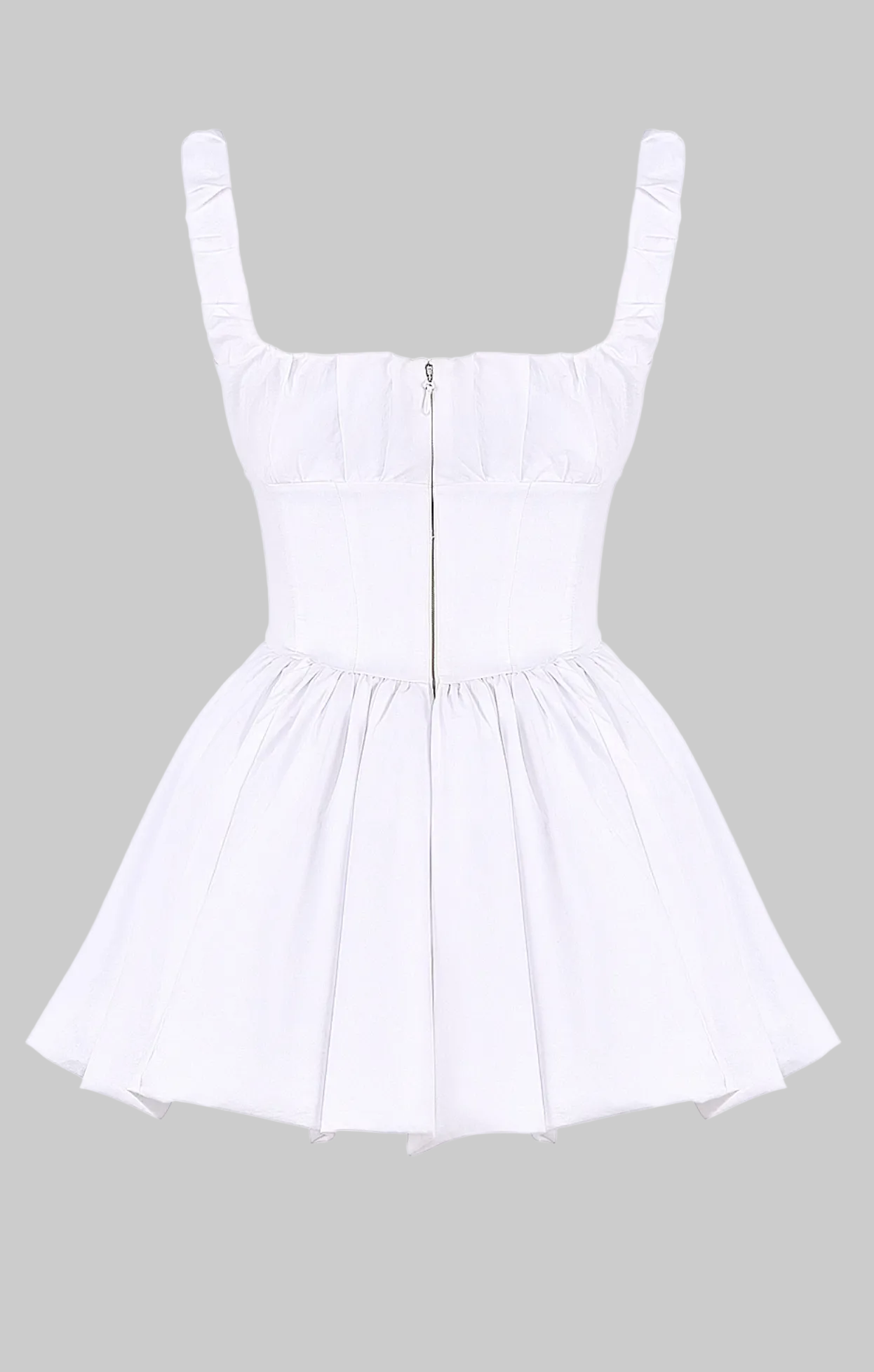 HOUSE OF CB Le Puff White Cotton Tulle Mini Dress - Size s