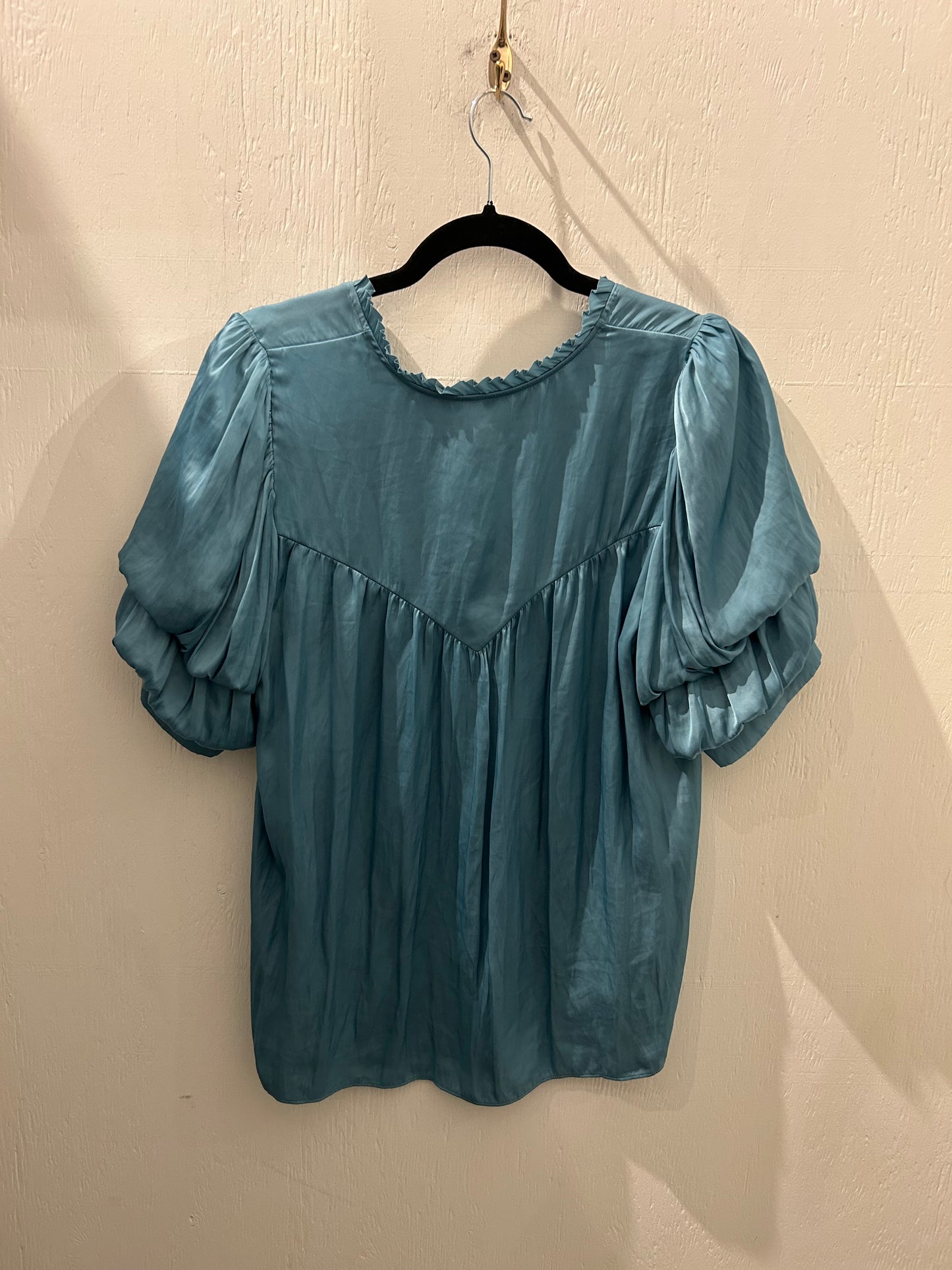 ZADIG & VOLTAIRE Turquoise Silk Blouse - Size S