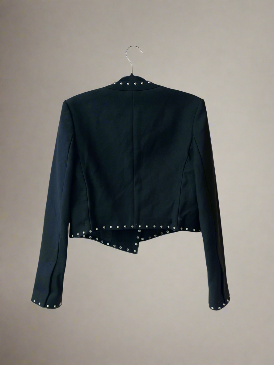 HELMUT LANG Studded Suit Jacket - Size 0