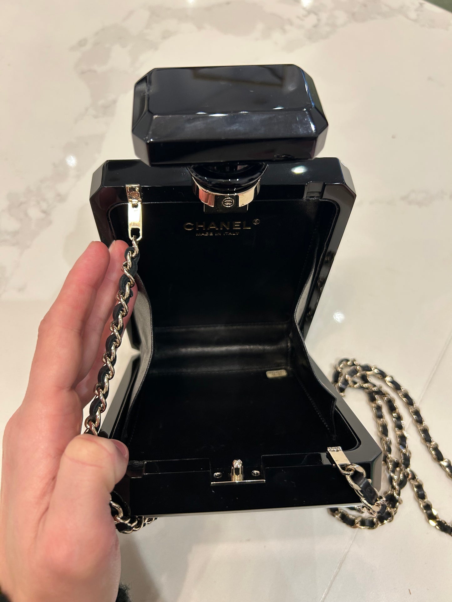 Chanel N5 Perfume Bottle Minaudière