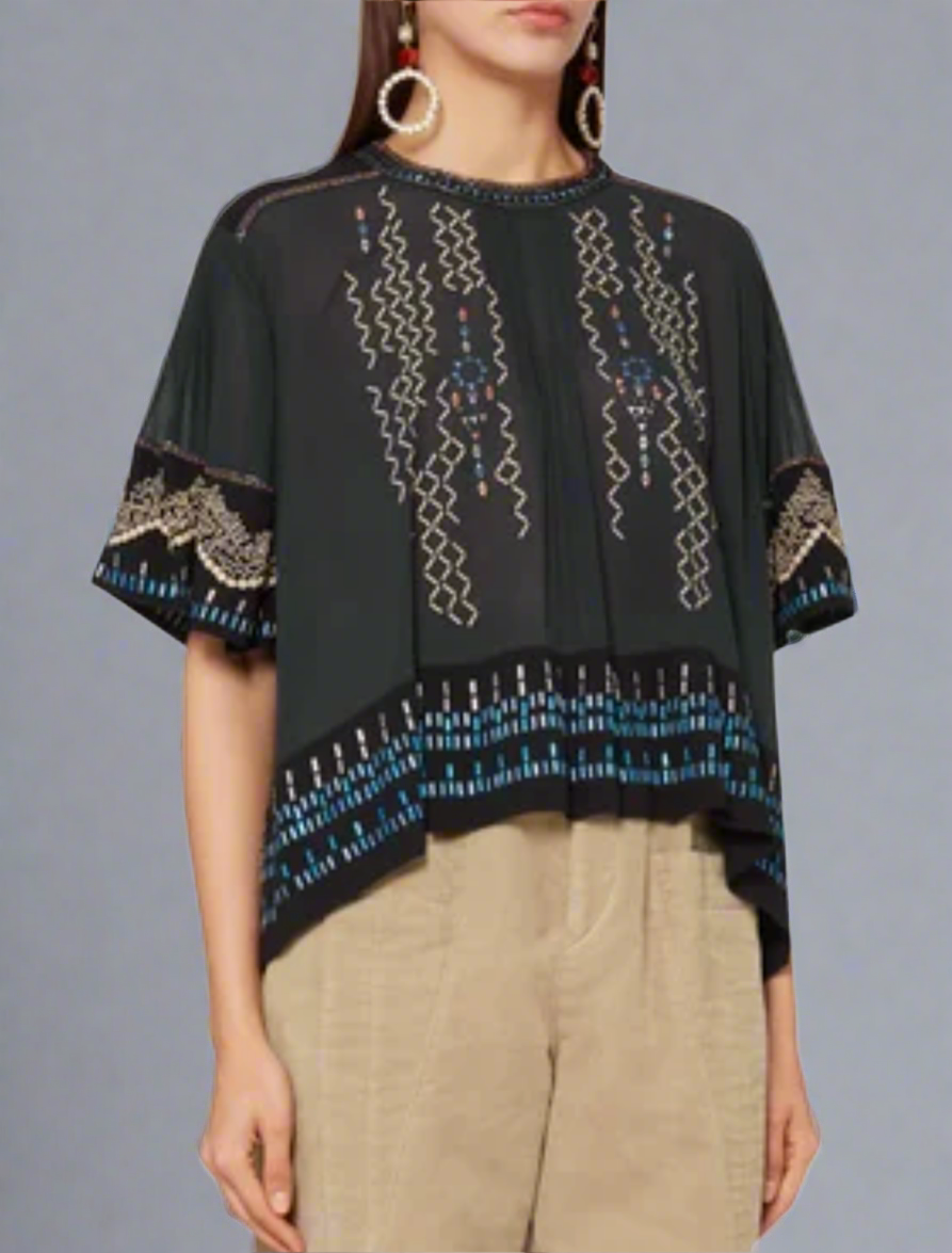 ISABEL MARANT NEW - With Tags Cerza Top - Size 34