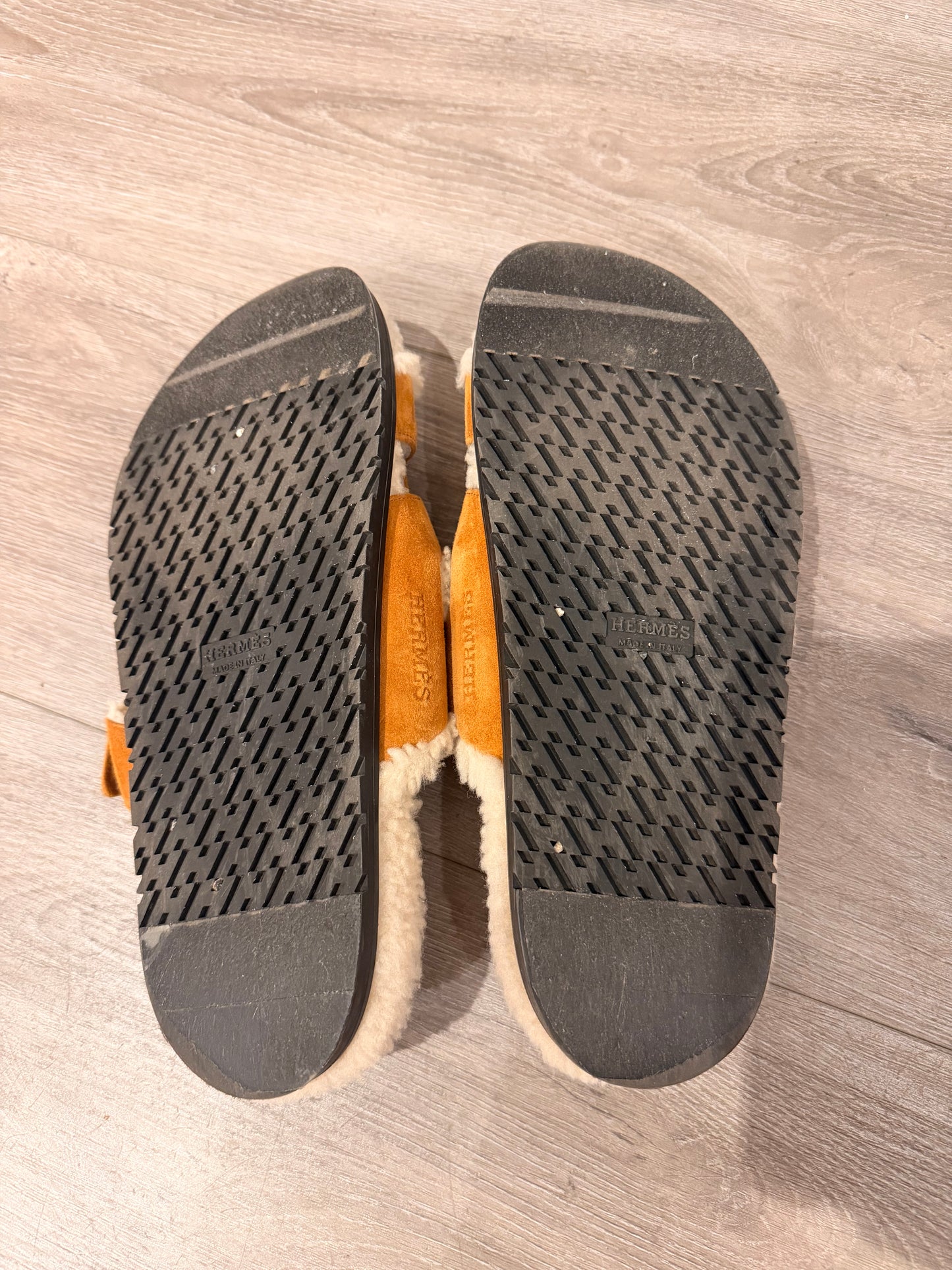 HERMÉS Chypre Sandals - Size 38