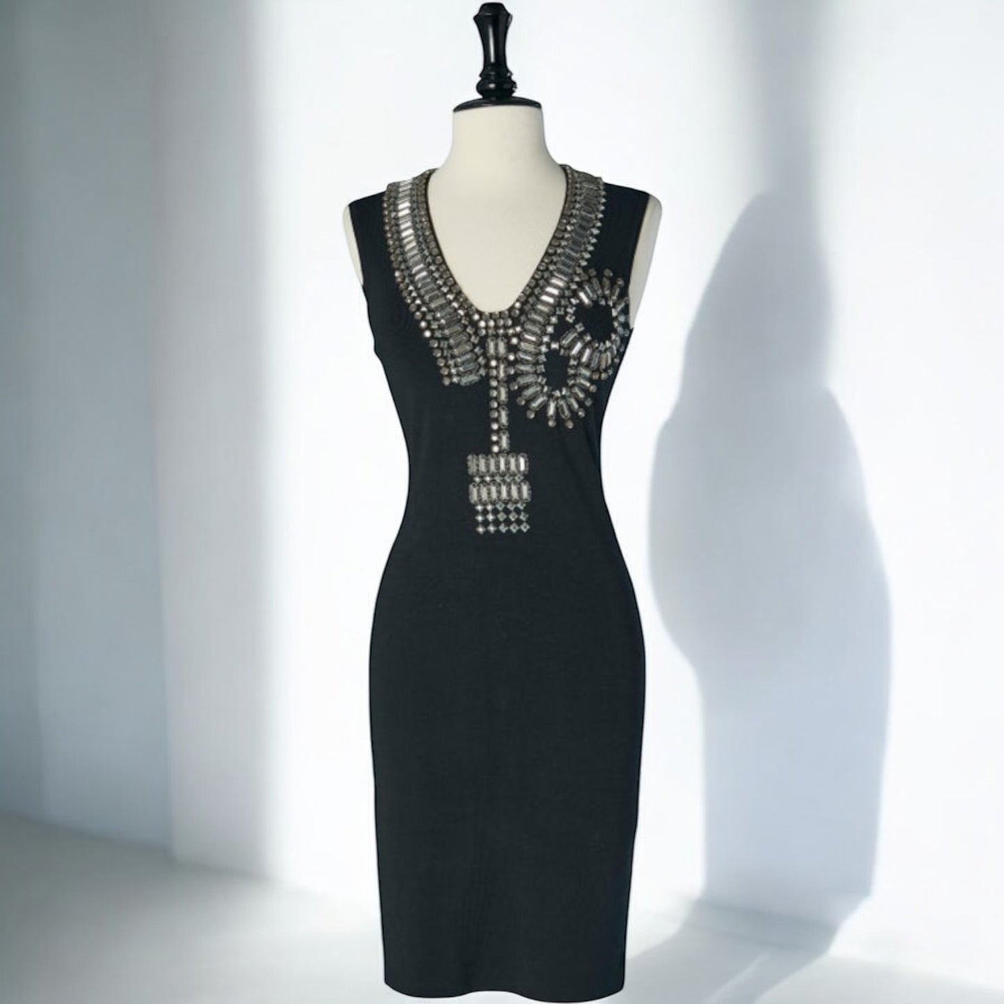 GIVENCHY Rhinestone Embellished Dress - Size M