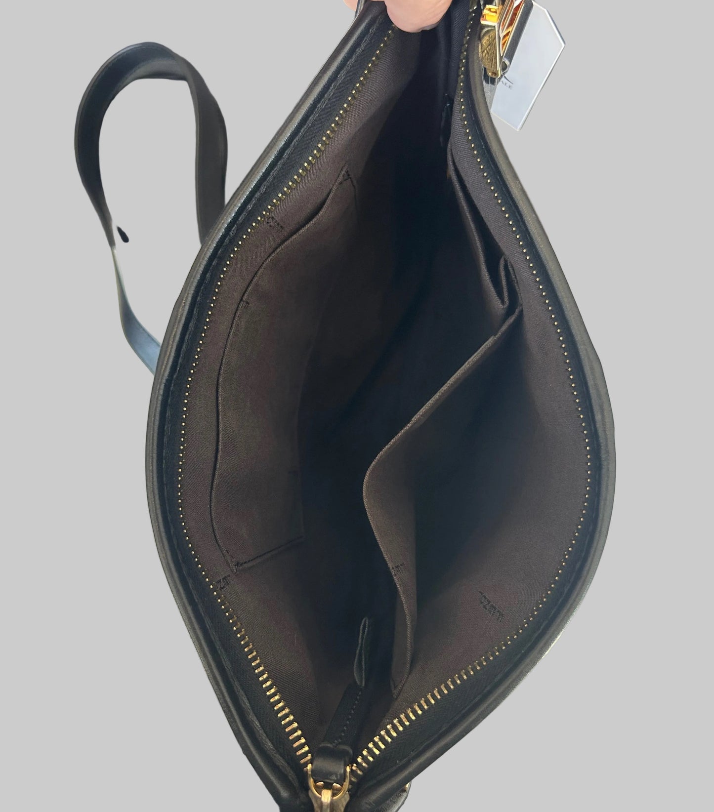 FENDI Monogram Zucchino Coated Canvas Crossbody Messenger