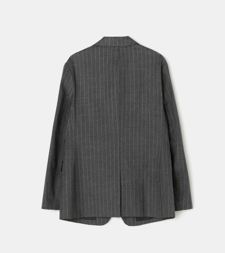 R13 Shrunken Raw Cut Blazer - Size S