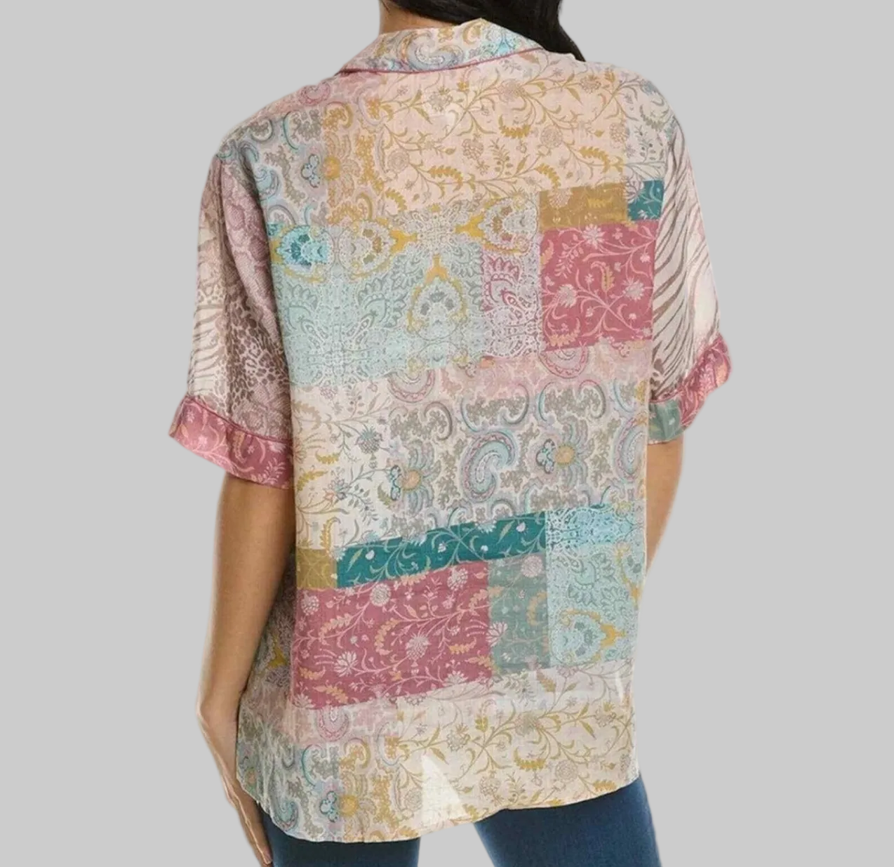 NEW* JOHHNY WAS Marseille Garden Resort Shirt - Size L