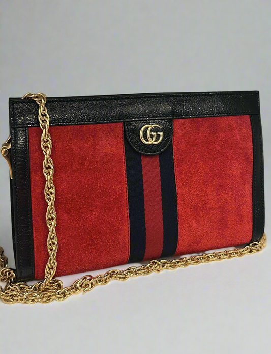 GUCCI Double G Ophidia Shoulder Bag