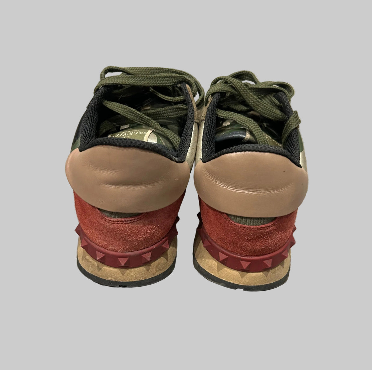 VALENTINO Camp Rockstud Sneakers - Size 38