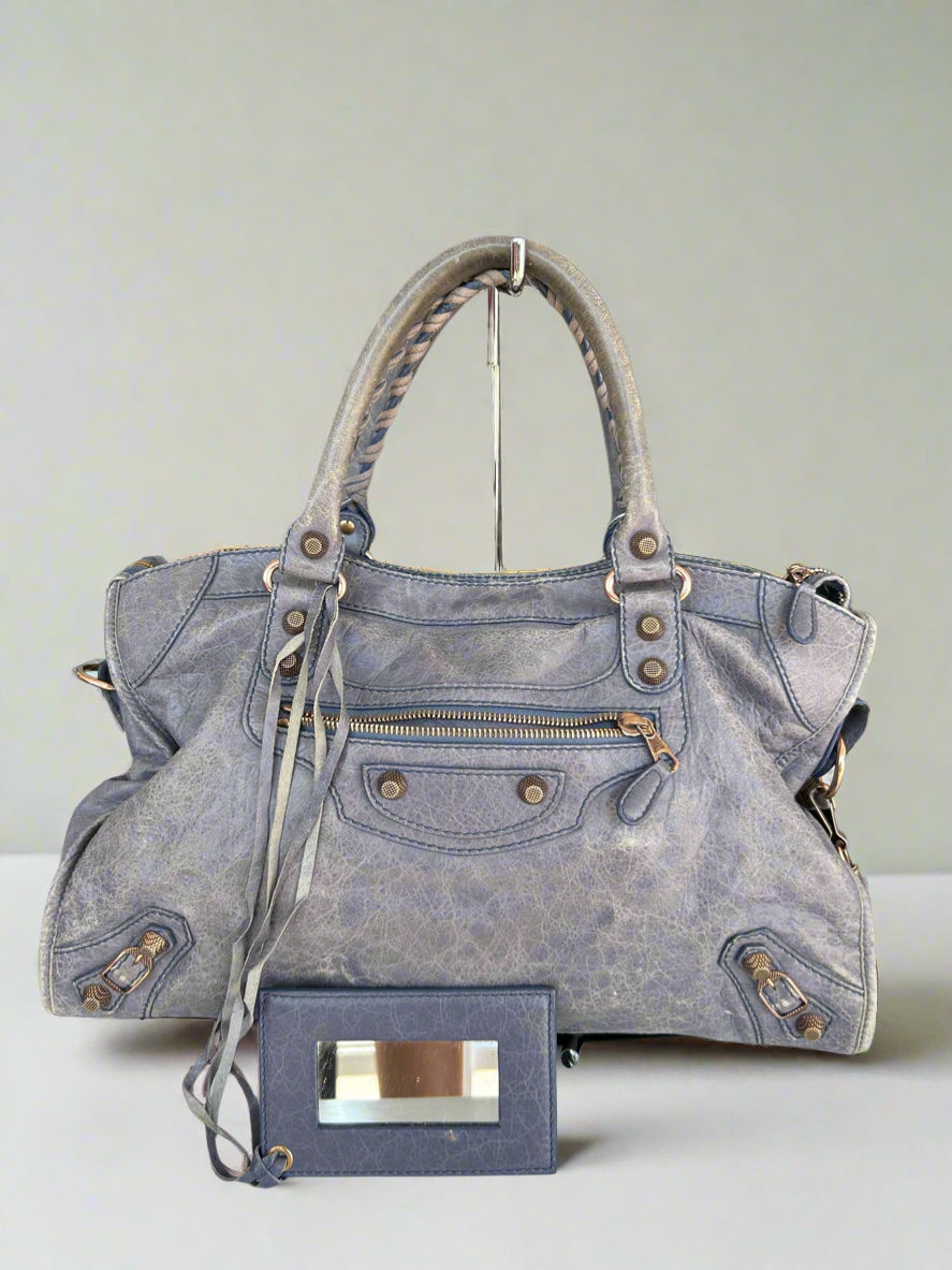 BALENCIAGA City Bag Lavender Purple