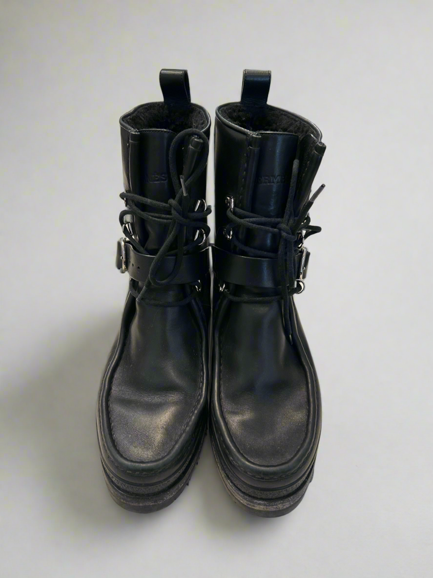 HERMES Land Ankle Boots - Size 38