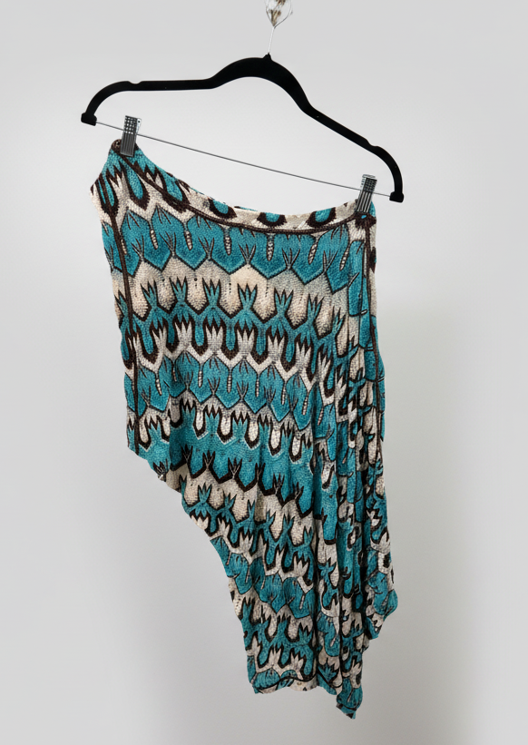 MISSONI MARE Asymmetrical Coverup - Size S