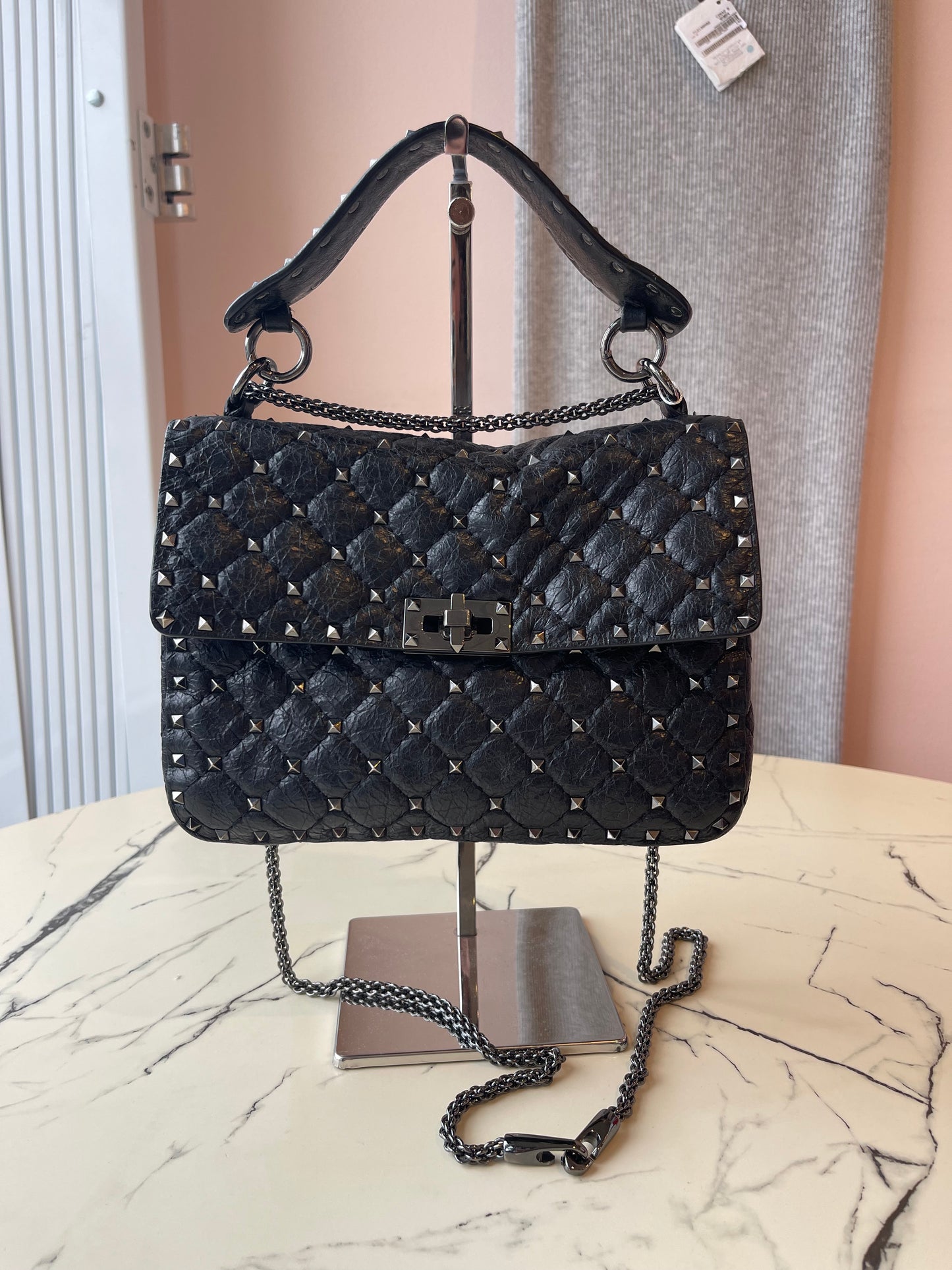 Valentino Rockstud Top Handle