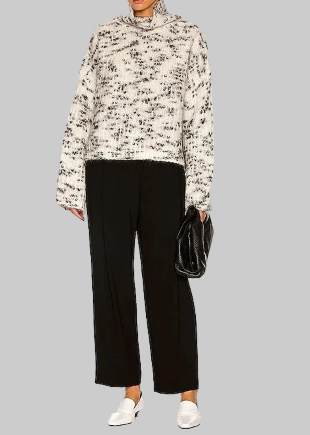 TOTEME Mohair Patterned Sweater - Size xs