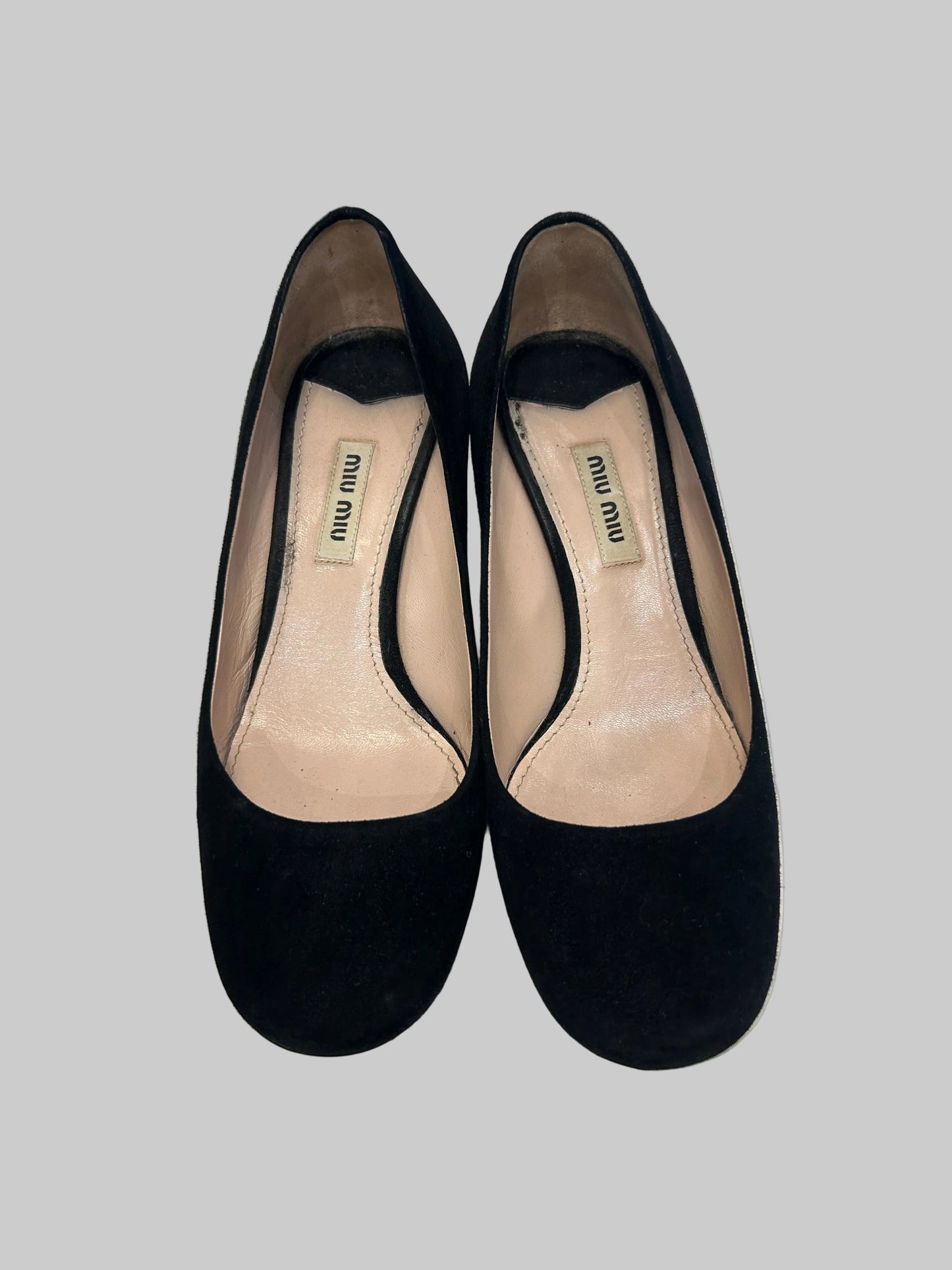 MIU MIU Crystal Heels - Size 36