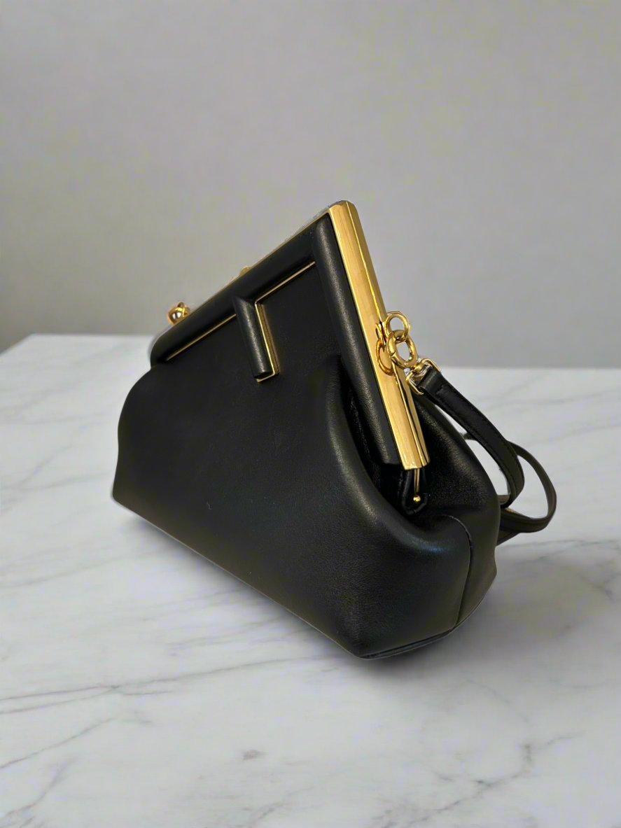FENDI First Leather Crossbody/Clutch