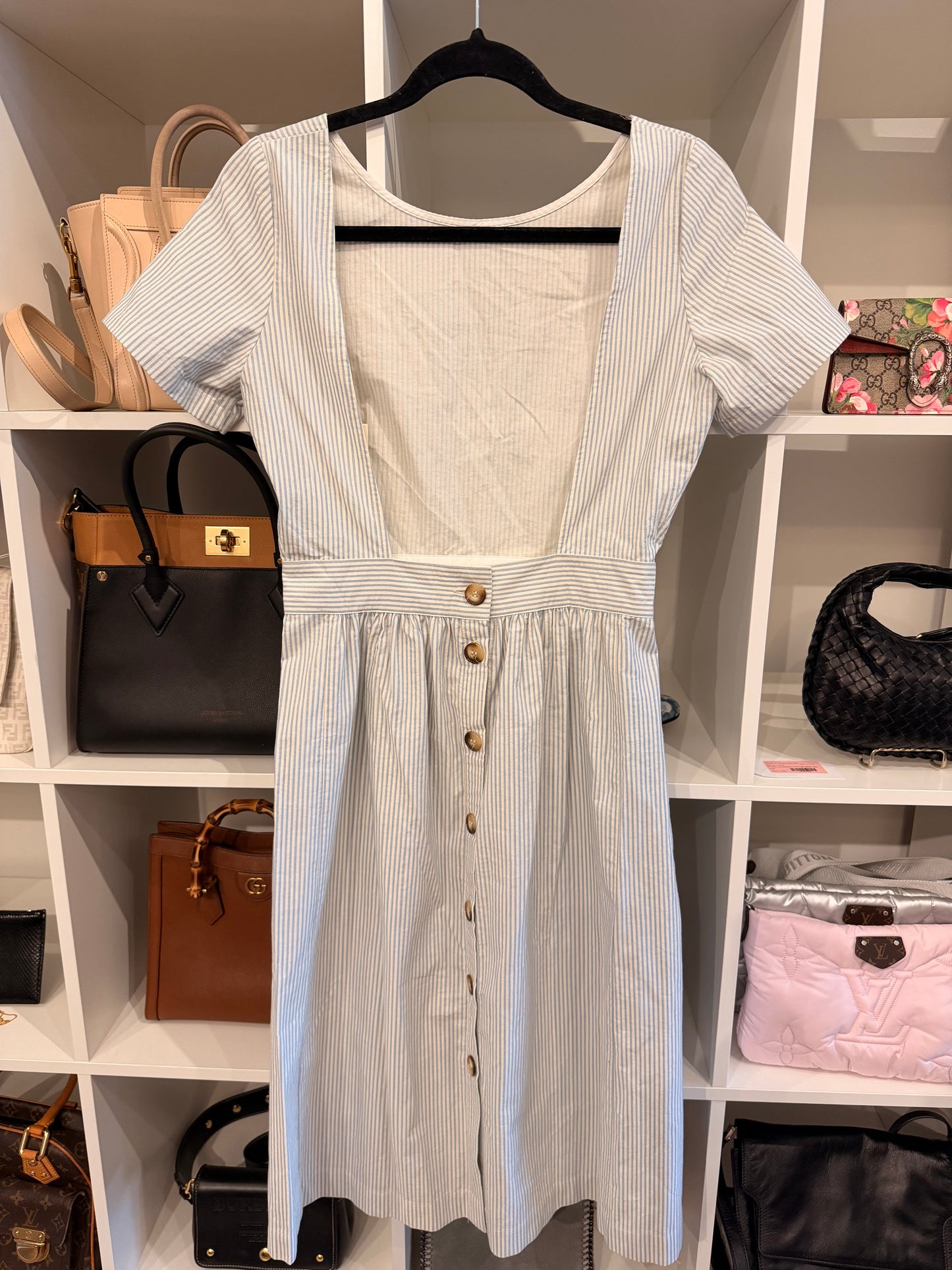 NEW* SÉZANE Odalie Pinstripe Dress - Size S