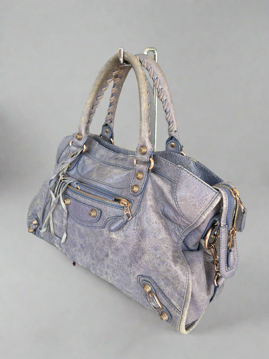 BALENCIAGA City Bag Lavender Purple