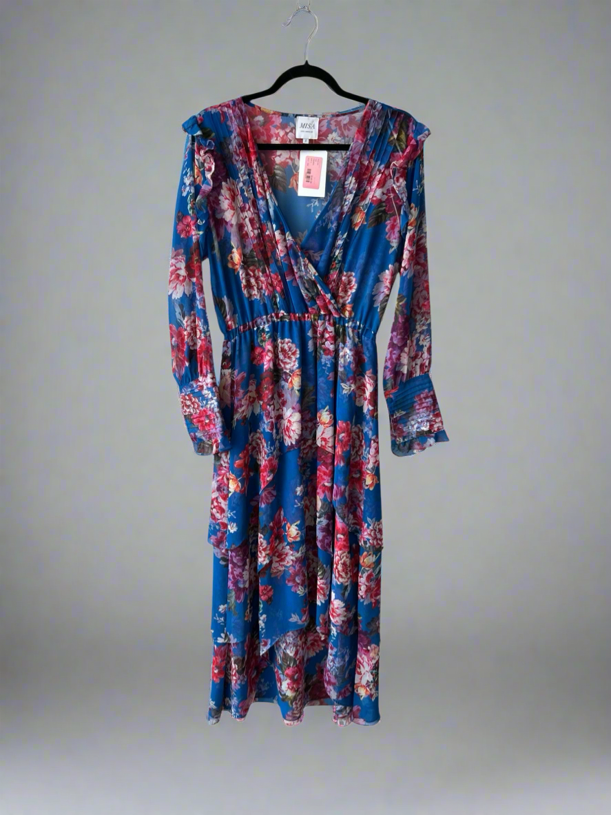 MISA Floral Maxi Dress - Size S