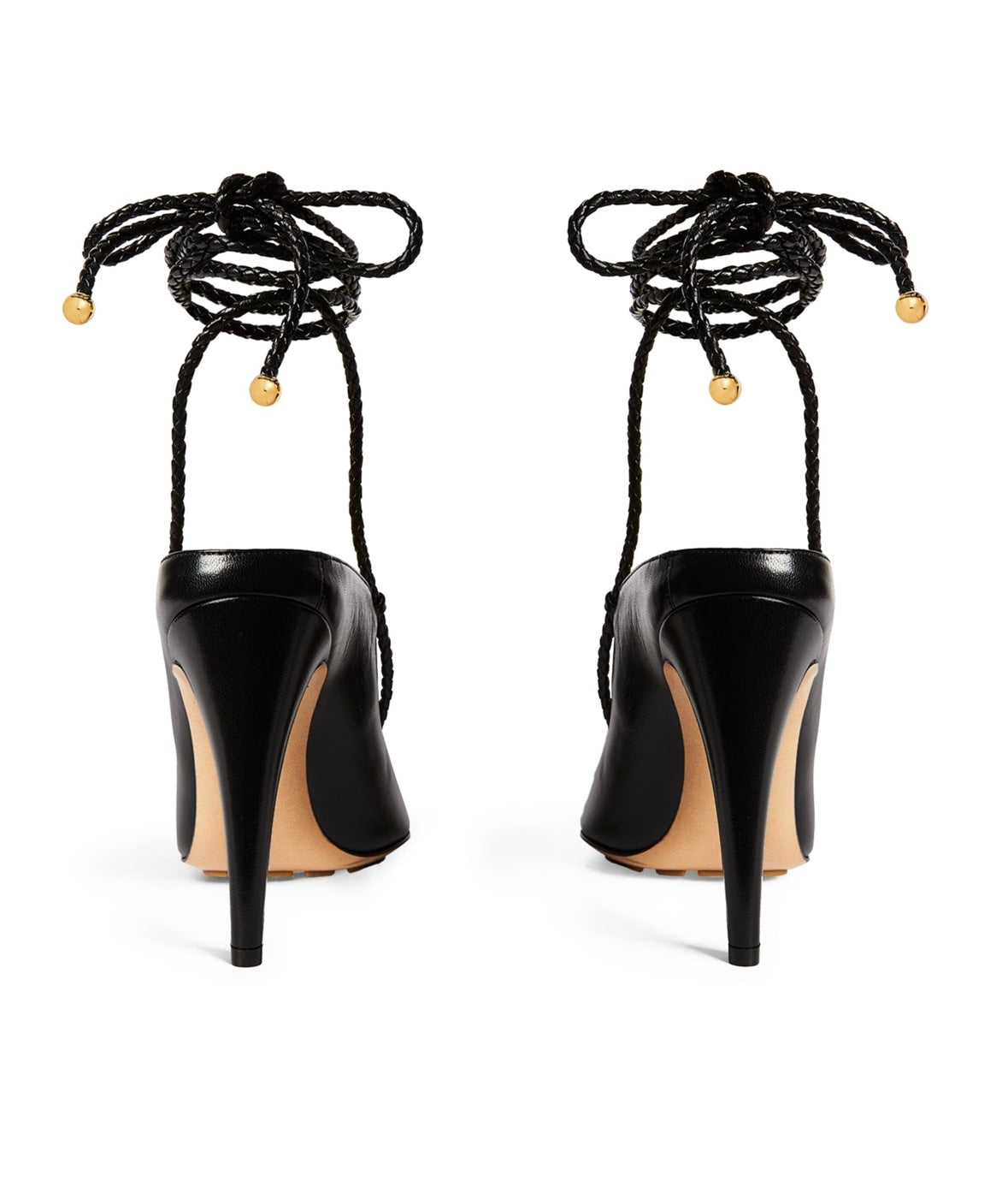 New* Bottega Veneta Spritz Leather Pumps - Size 36.5