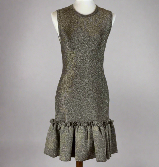 ALC Metallic Ruffle Dress - Size s