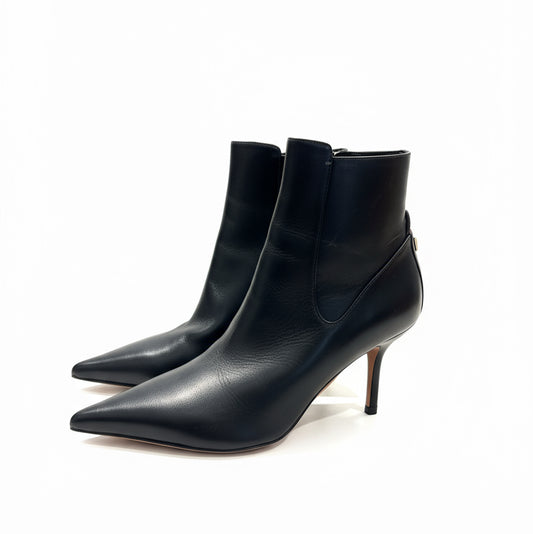 VALENTINO Pointed Toe Heeled Boots - Size 38
