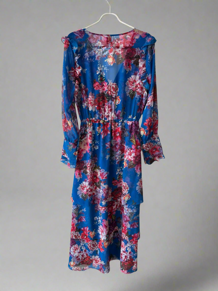 MISA Floral Maxi Dress - Size S