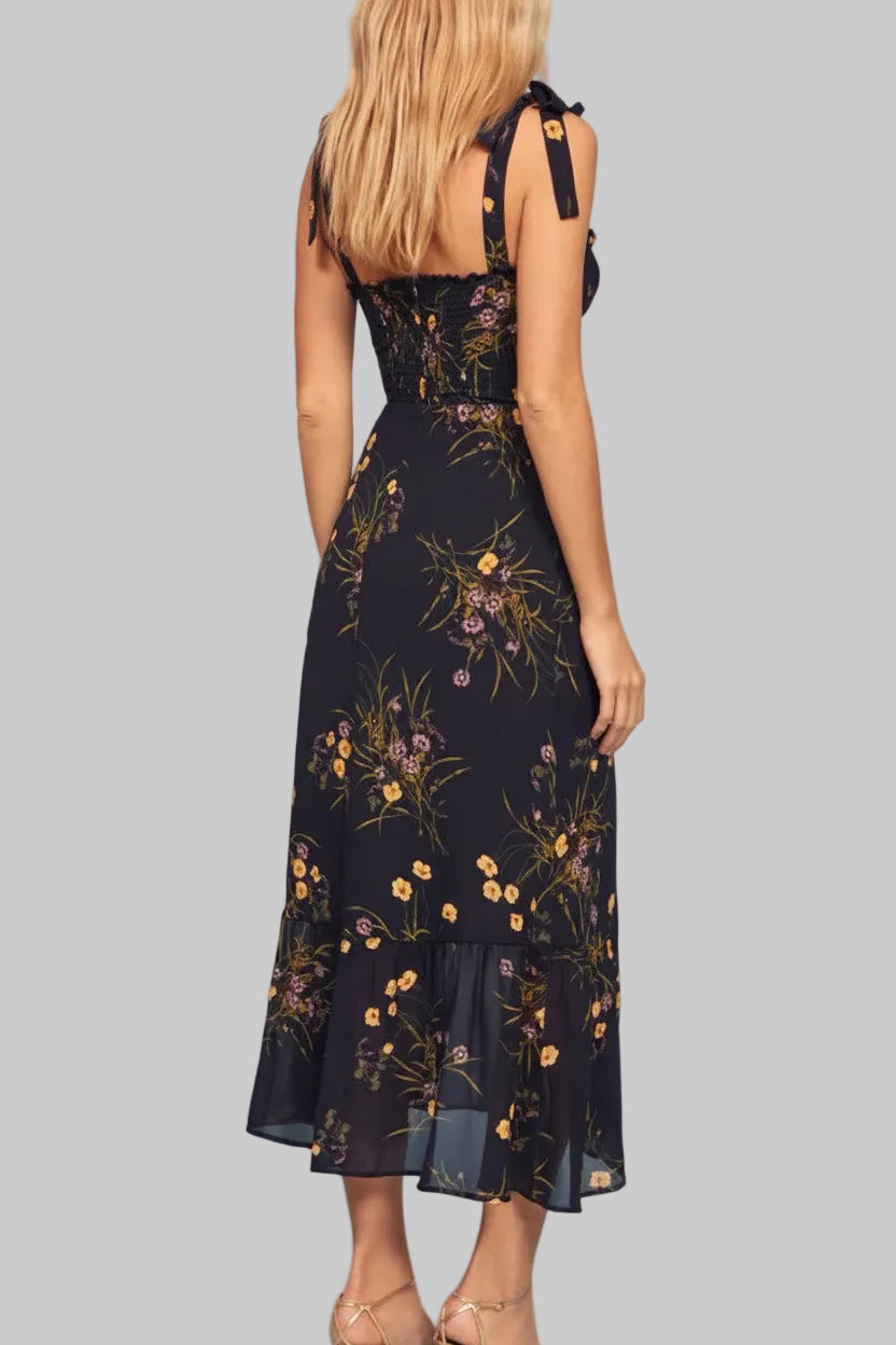 REFORMATION Nikita Midi Dress - Size 4
