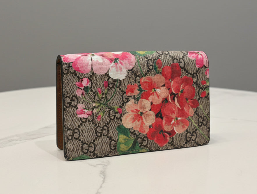 GUCCI Mini GG Supreme Blooms Dionysus Crossbody
