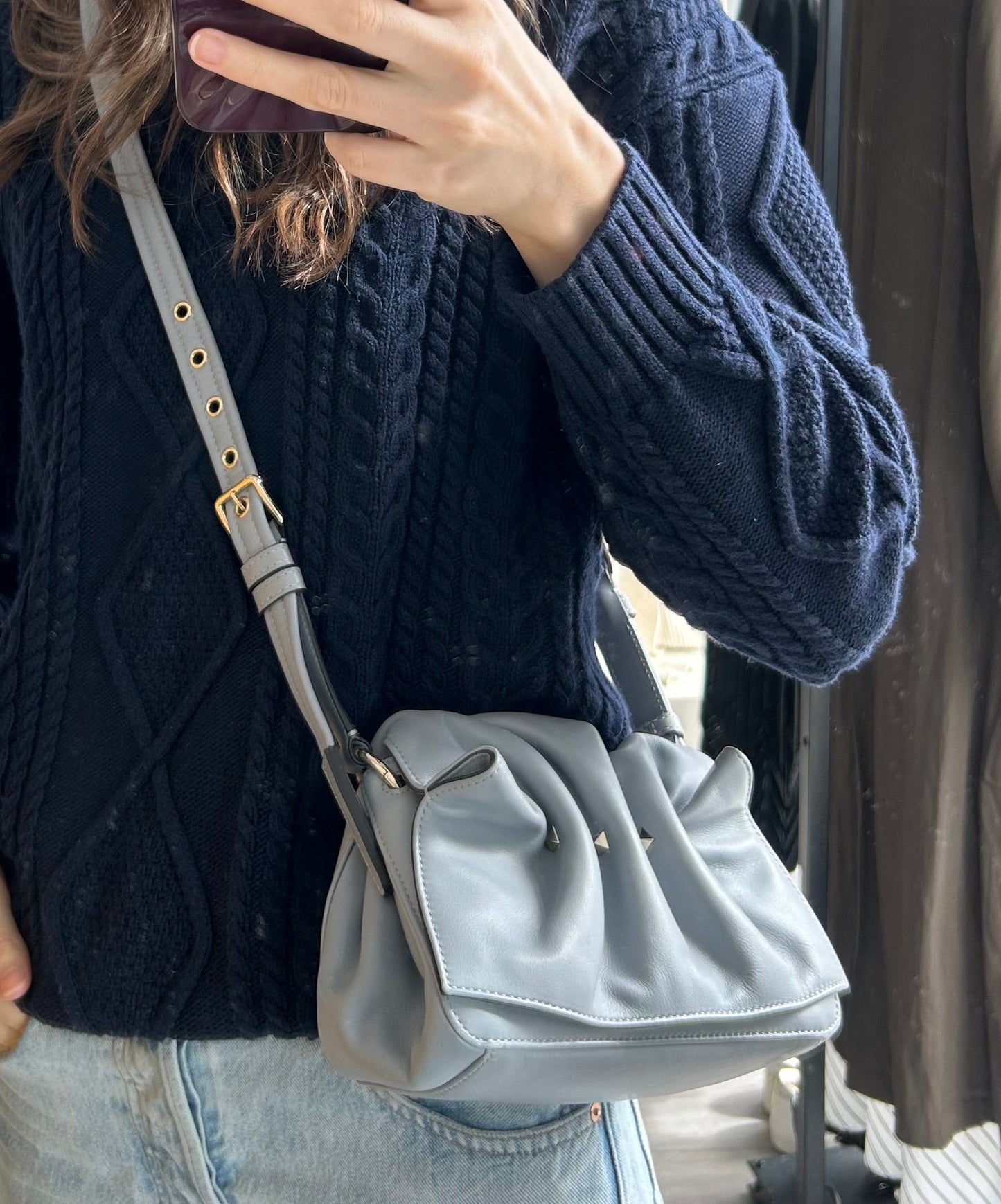 VALENTINO GARAVANI Rockstud Bloomy Bag